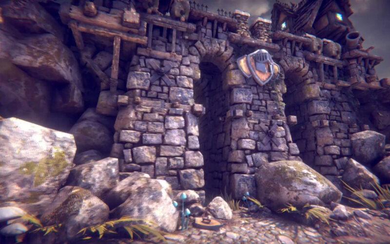 Castle walls in Iron & Magic