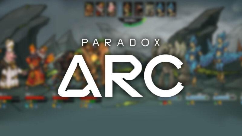 Paradox Interactive'e ait olan Paradox Arc'ın logosu