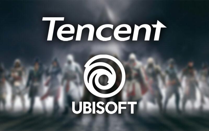 Tencent ve Ubisoft şirket logoları