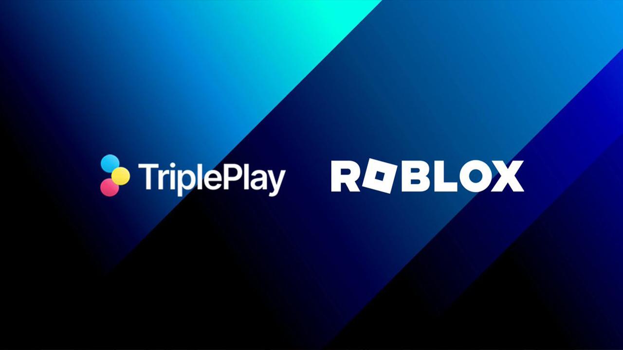 TriplePlay ve Roblox logoları