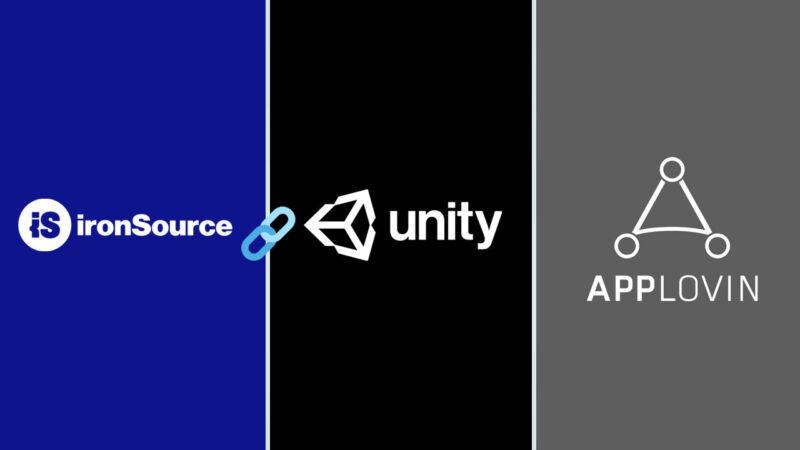 Unity Ironsource Apploving logos