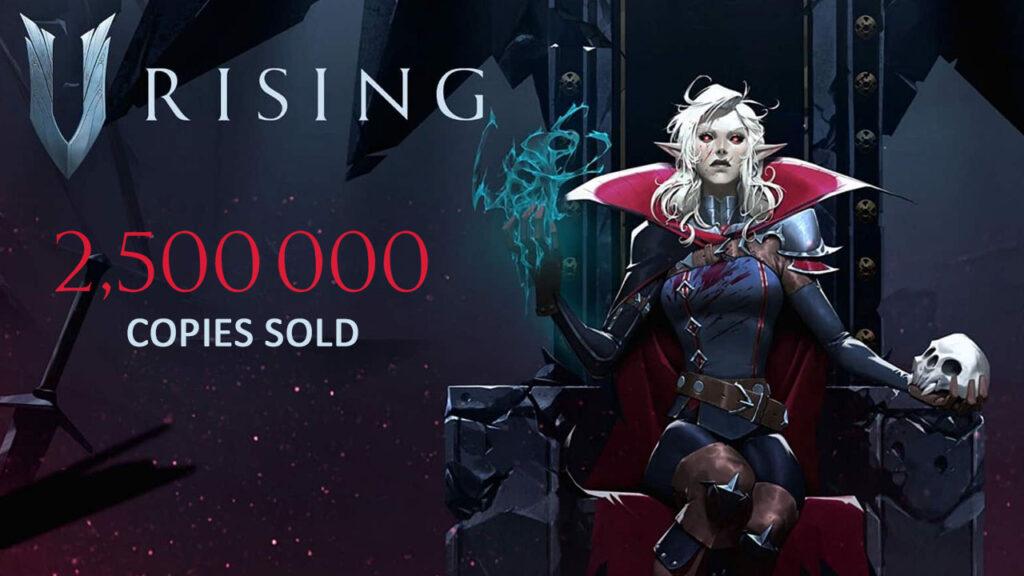 A female vampire sitting on a throne