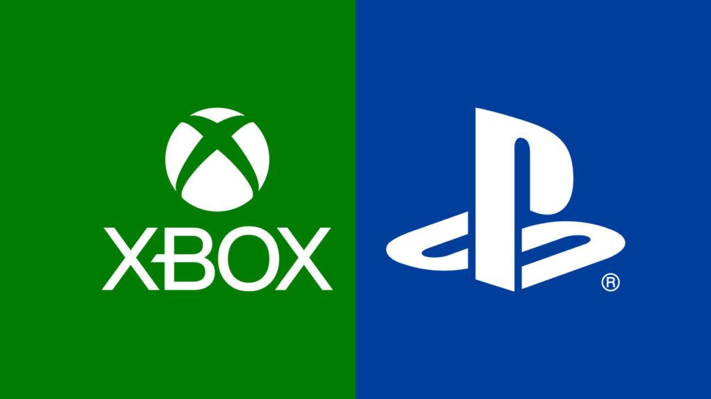 Xbox ve PlayStation logoları yan yana