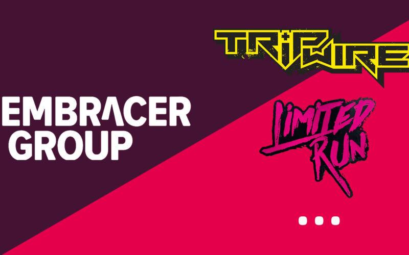Embracer, Tripwire ve Limited Run logoları
