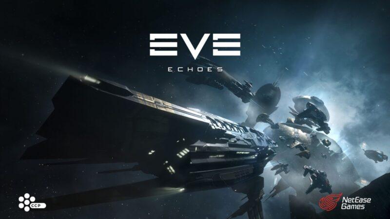 Uzay gemisi ve Eve Echoes logosu