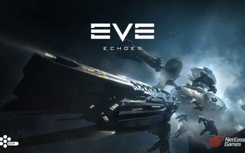 Uzay gemisi ve Eve Echoes logosu