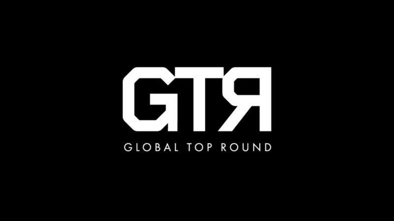 Global Top Round logo on the black background