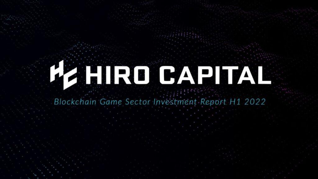 Siyah arka planda Hiro Capital logosu