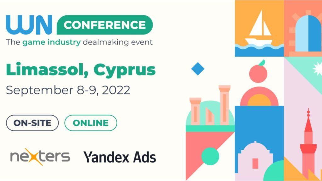 Minimal Cyprus silhouettes and WN Logo on beige background