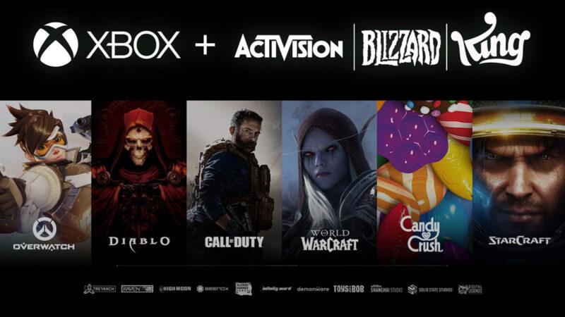 Images from Activision games and all the studio logos from