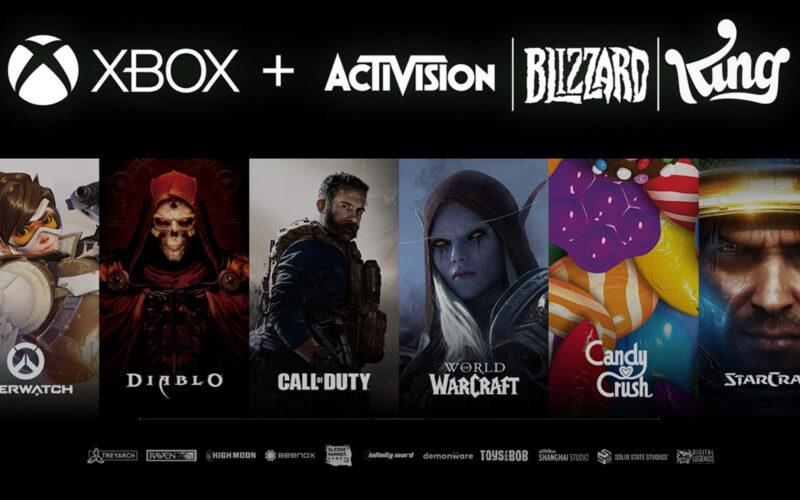 Images from Activision games and all the studio logos from