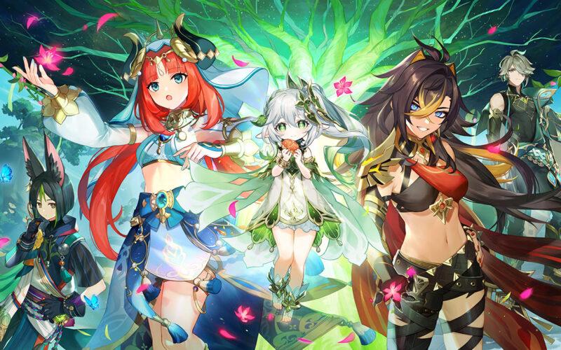 Several Genshin Impact characters