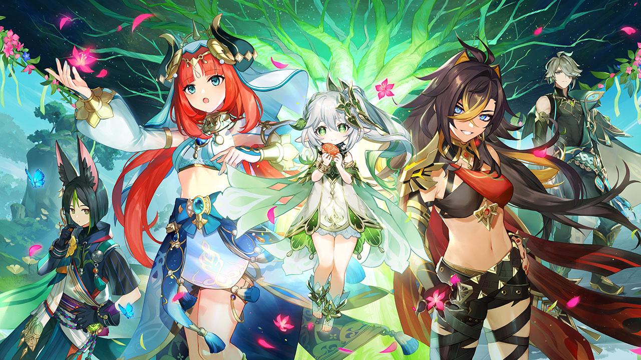 Several Genshin Impact characters