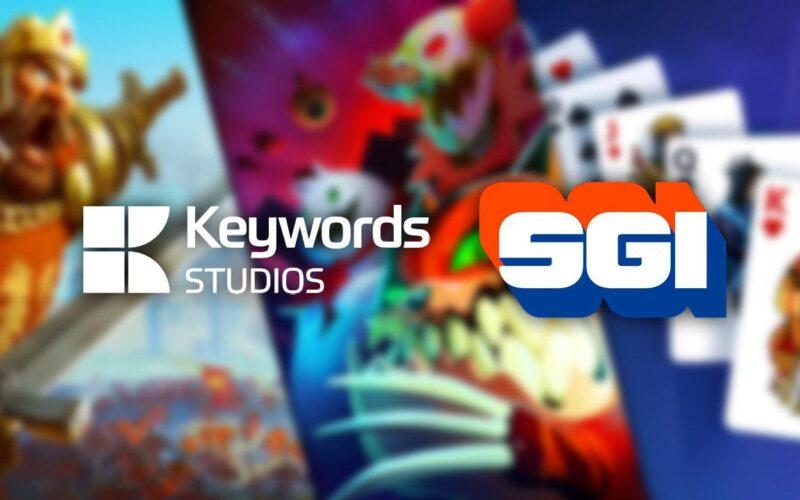 Keyword Studios Smoking Gun logoları