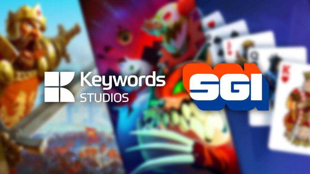 Keyword Studios Smoking Gun logos