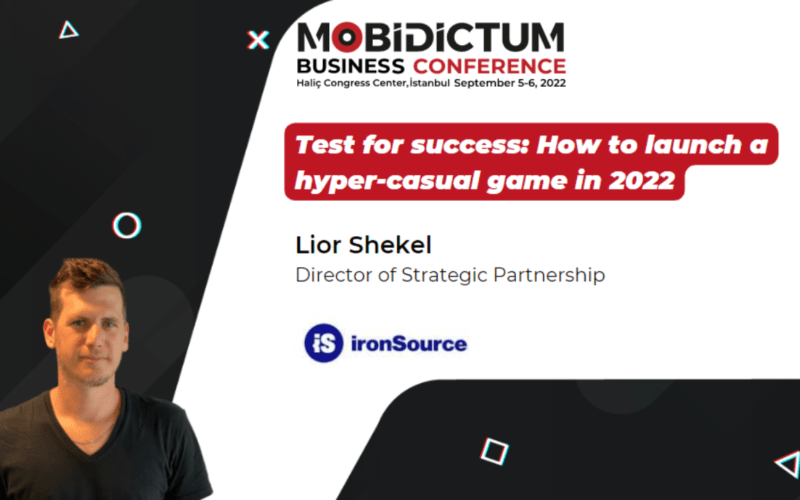 A headshot of Ironsource's Lior Shekel