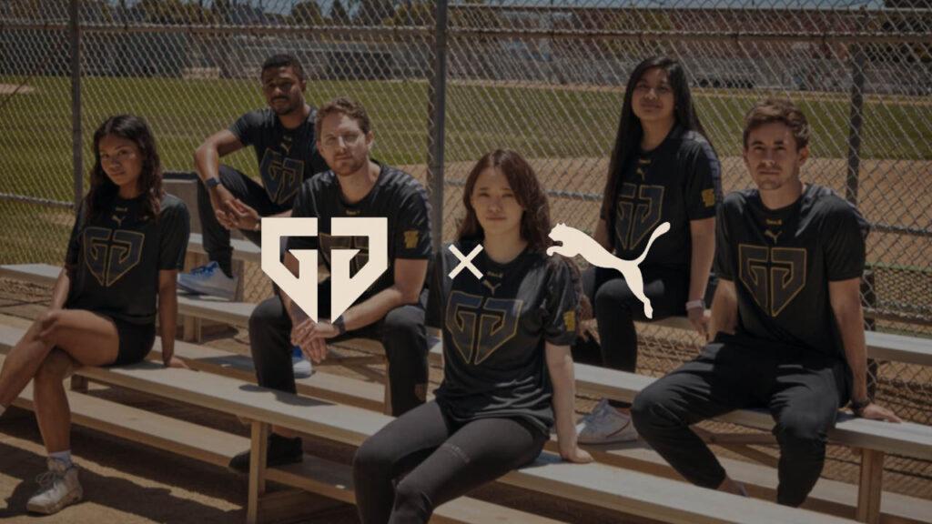 Young people wearing Puma branded Gen.G shirts