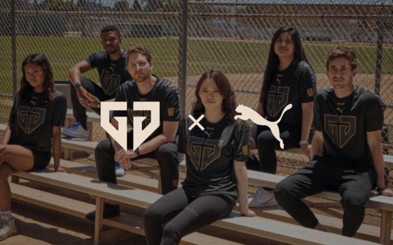 Young people wearing Puma branded Gen.G shirts