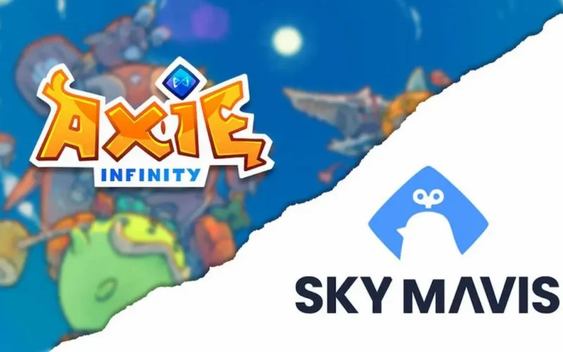 Axie Infinity ve Sky Mavis logoları
