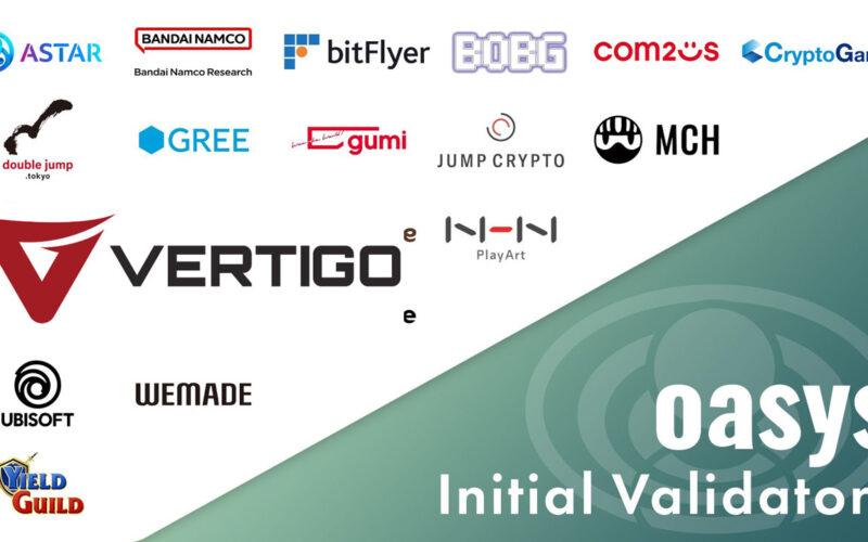 Diğer yirmi doğrulayıcı logonun yanı sıra Square Enix ve Oasys