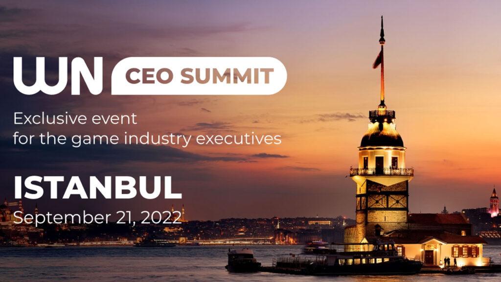 Istanbul's Maiden Tower and WN CEO Summit logo