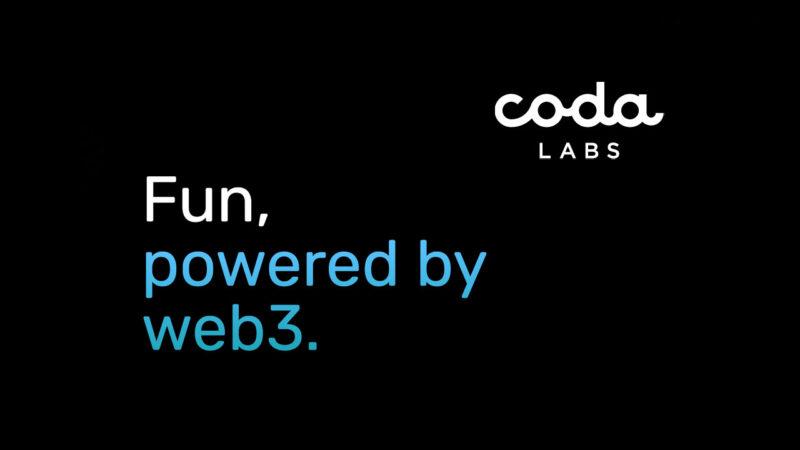 coda labs logo with web3 promotional text