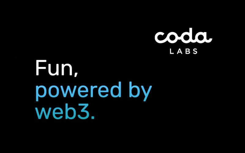 coda labs logo with web3 promotional text