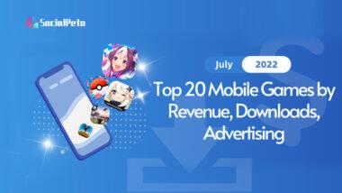 June mobile game top chart banner