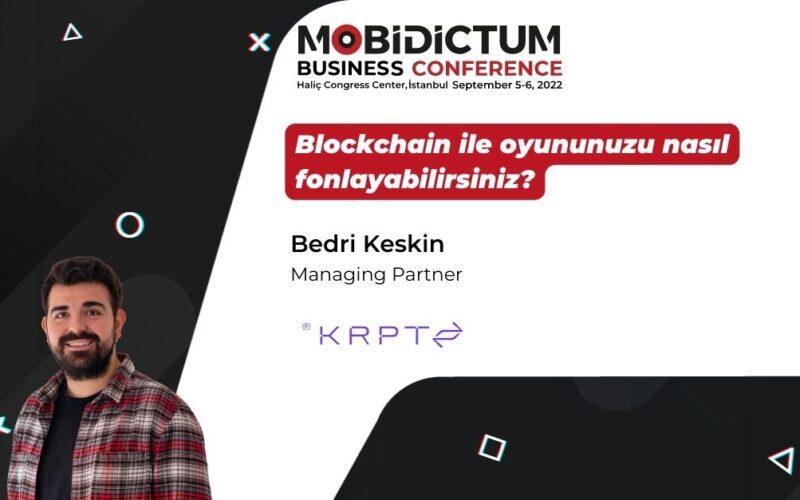 KRPT Managing Partner'ı Bedri Keskin konuşmacı görseli