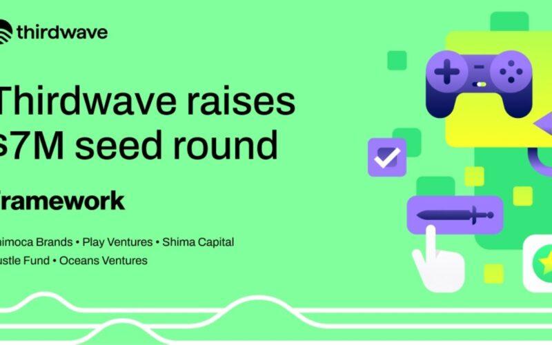 Thirdwave logo on green background, controller and sword icons on right