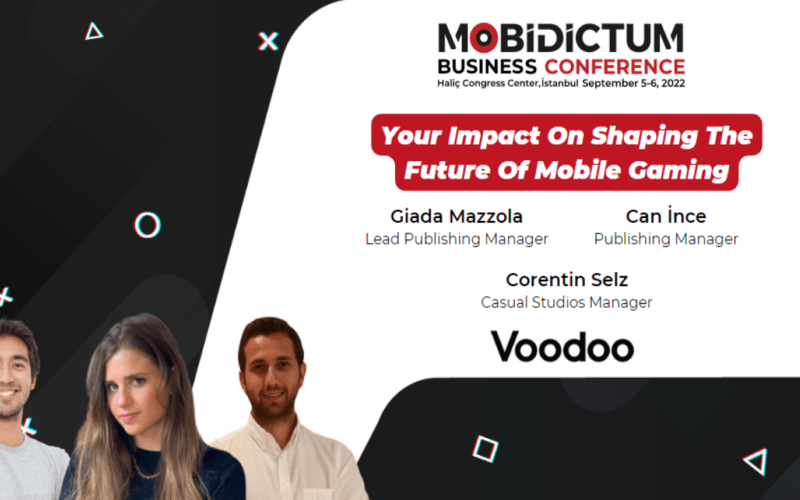 Headshots of Voodoo's Can İnce, Giada Mazzola, and Corentin Selz