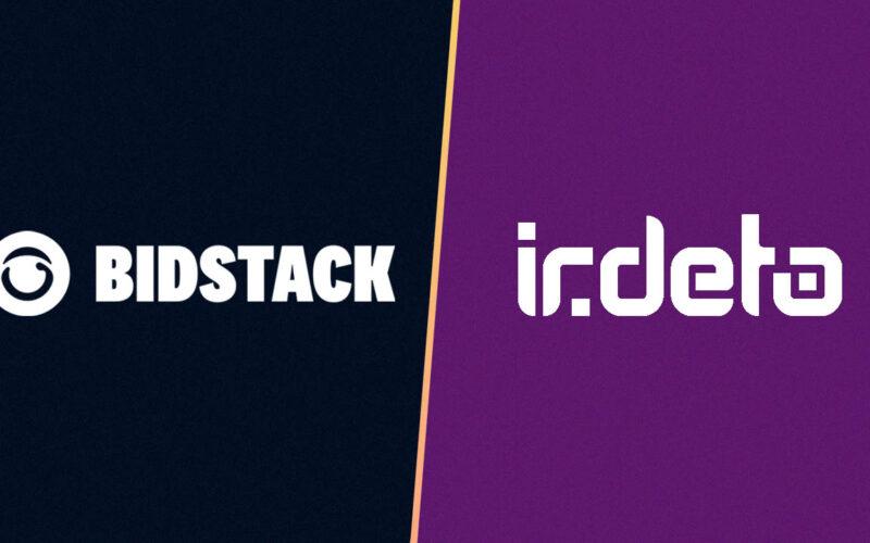 Bidstack and Irdeto logos