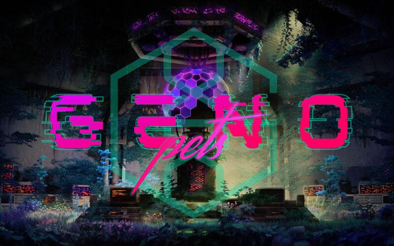 genopets logo on game artwork