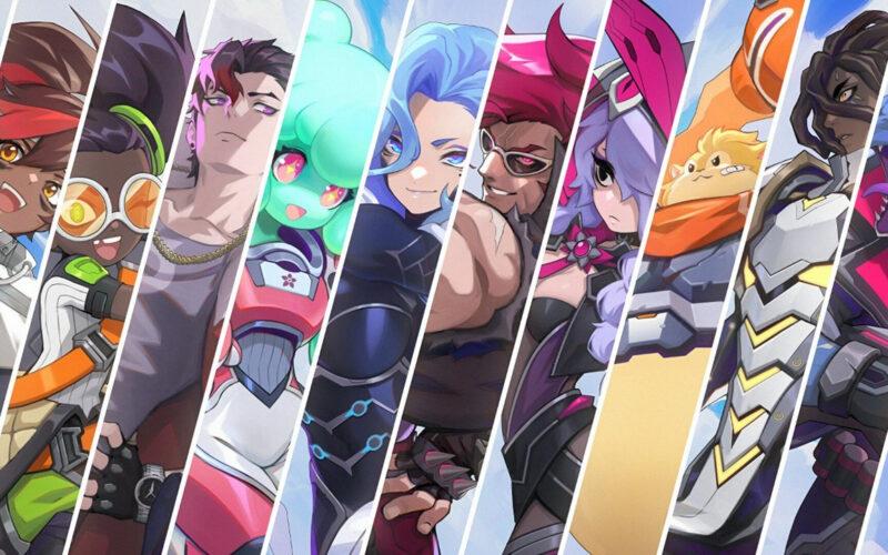 Characters from Omega Strikers