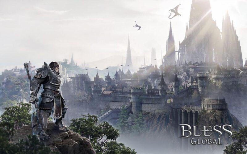 bless global character looking at in game city