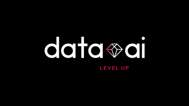 Data.ai logo in front of a black background