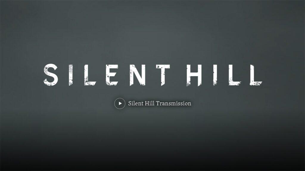 Silent Hill logo with the writing Silent Hill Transmission under it