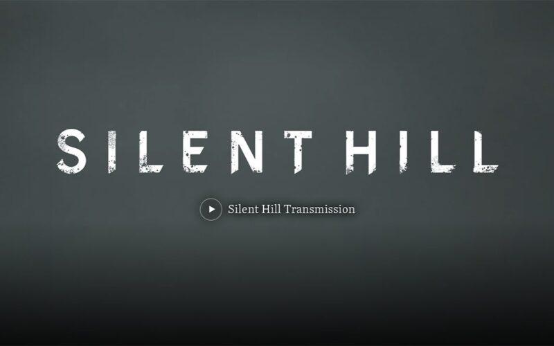 Silent Hill logo with the writing Silent Hill Transmission under it