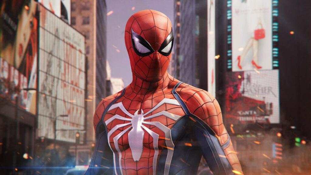 Screenshot of spider-man remastered game