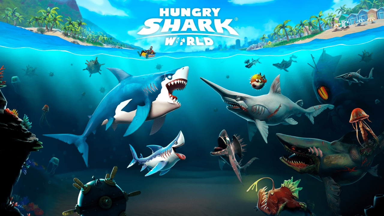 ALL HUNGRY SHARK GAMES THROUGH THE YEARS (2010 - 2019) 