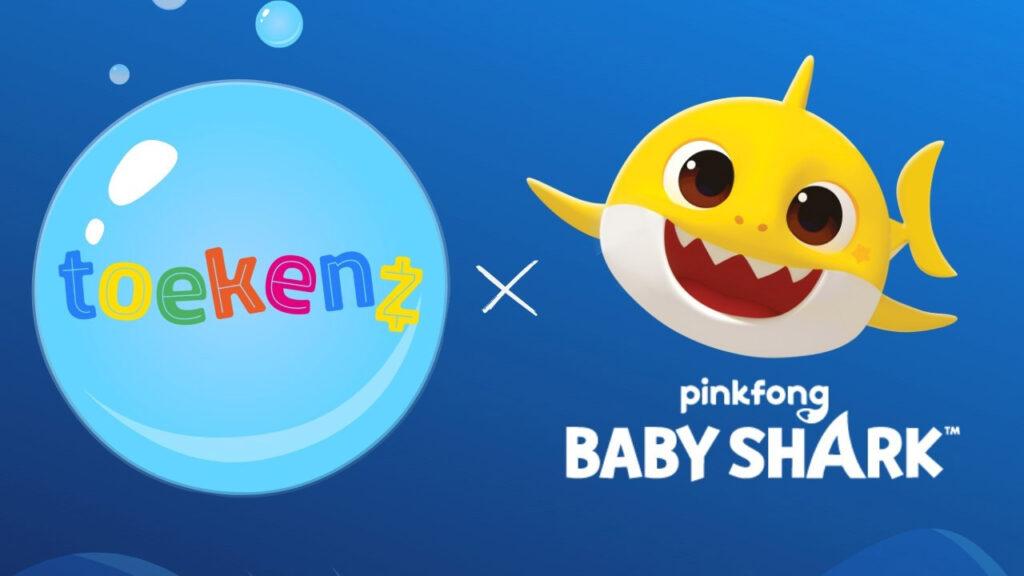 toekenz and baby shark logo