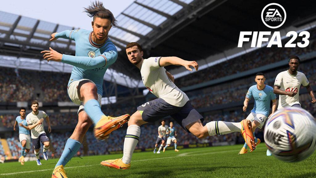 Manchester City and Tottenham Hotspurs players in fifa 23
