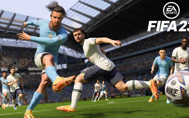 Manchester City and Tottenham Hotspurs players in fifa 23