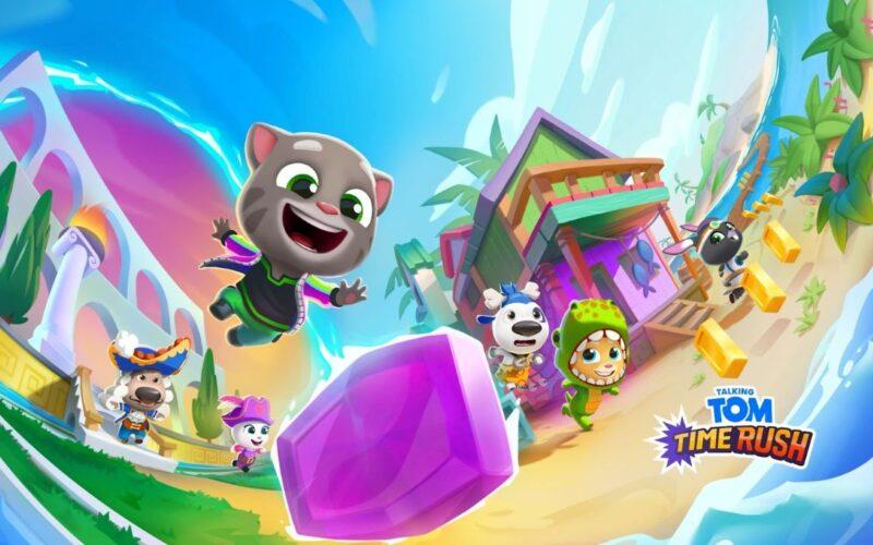 Talking tom and friends runn