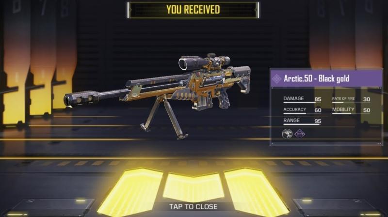Call of Duty Mobile Arctic.50 Silahı