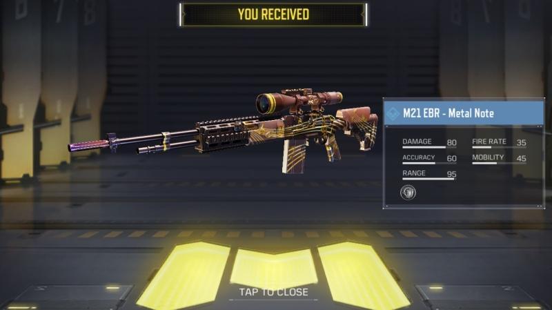 Call of Duty Mobile M21 EBR Silahı