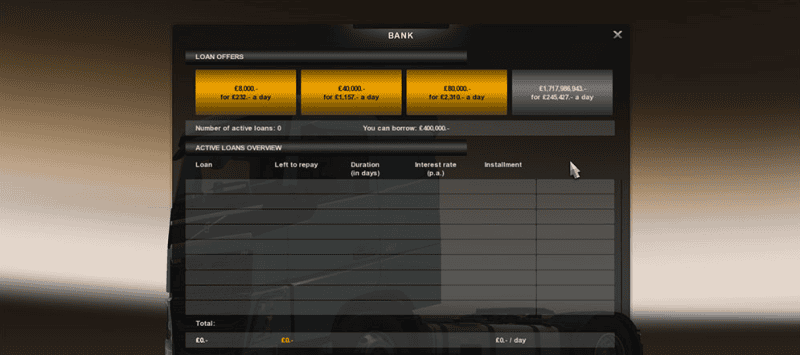 ETS 2 Hile