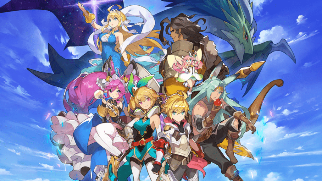 The cast of dragalia lost