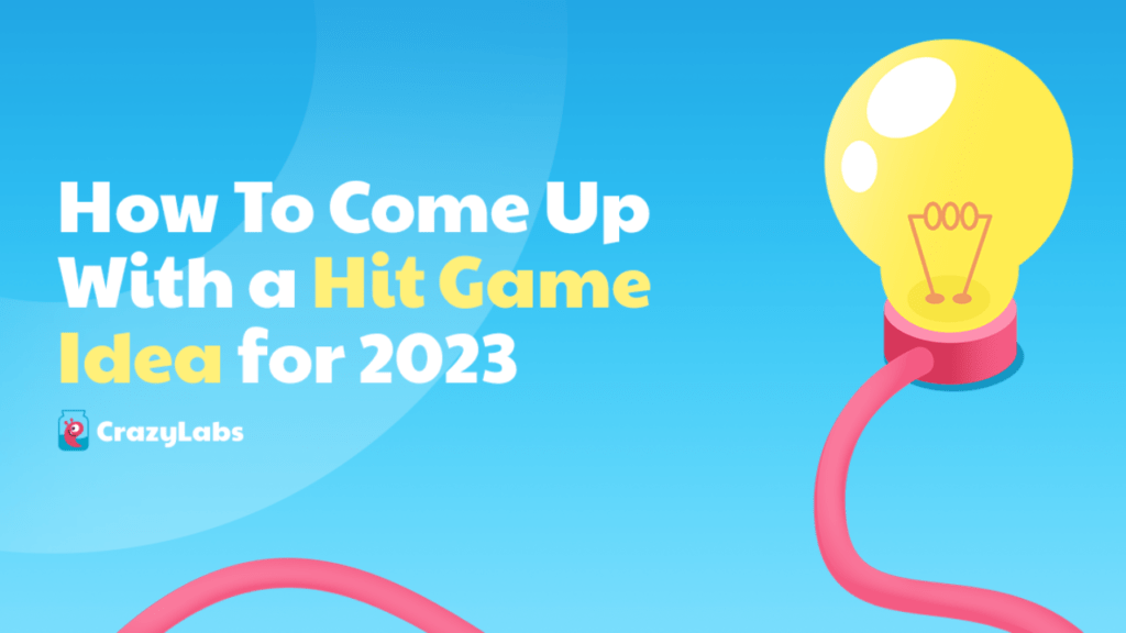 CrazyLabs logo and a lightbulb