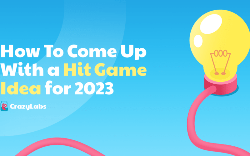 CrazyLabs logo and a lightbulb